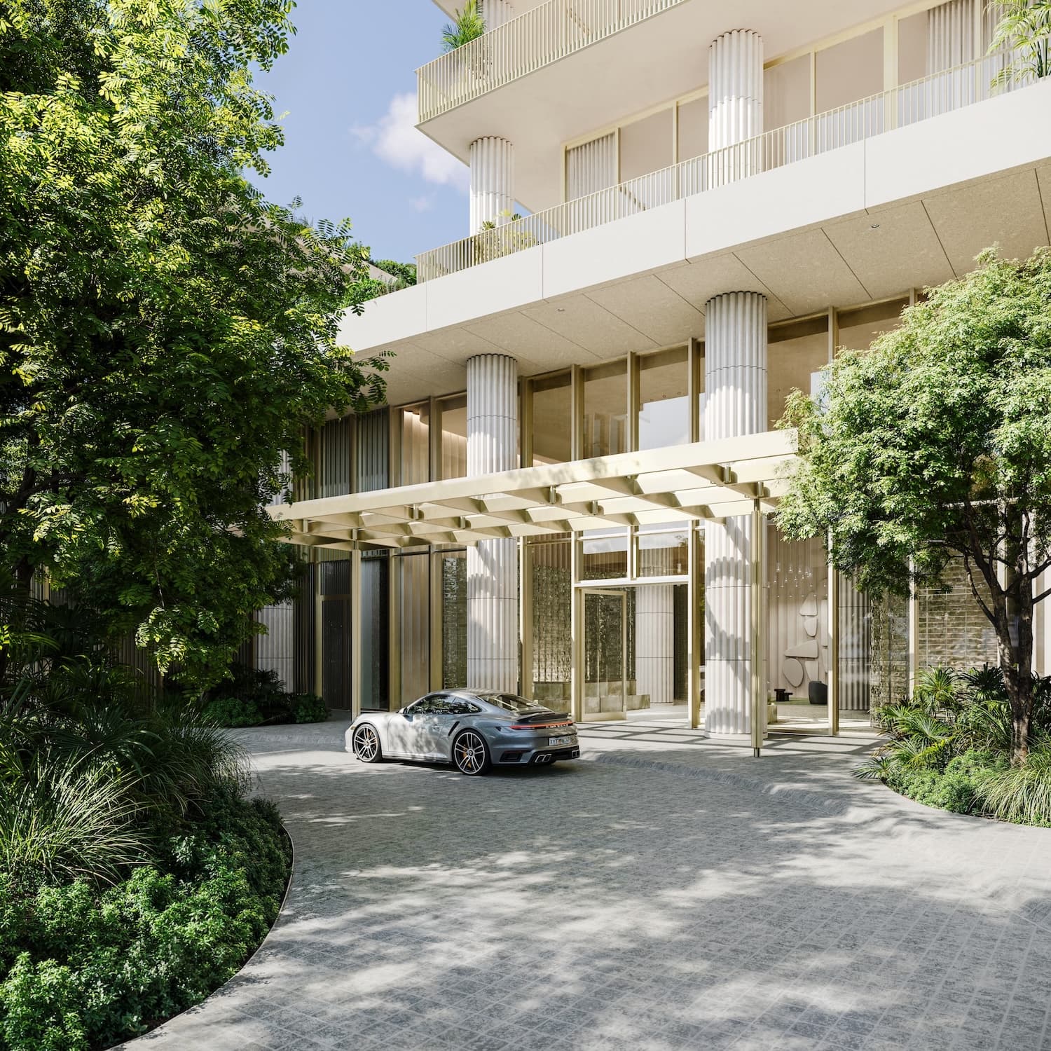 Fouquet’s Hotel and Residences Miami Design District view